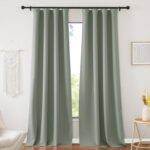 NICETOWN Sage Green Blackout Curtains Review