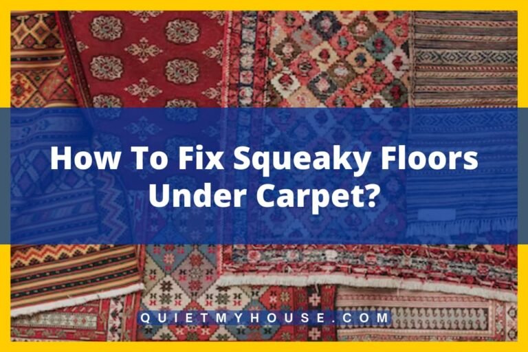 StepbyStep Silence Repairing Squeaky Floors Under Carpet